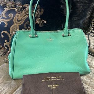 Kate spade purse green